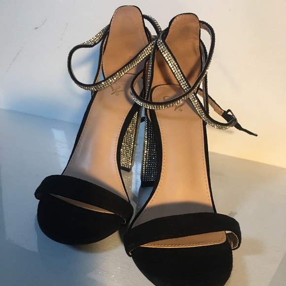 Women Rhinestone Heels - Picture 2 of 6